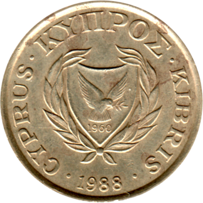 10 cents, 1988 Obverse