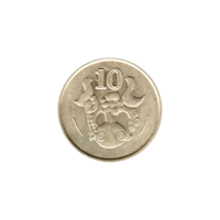 Preview 10 cents, 1991 reverse