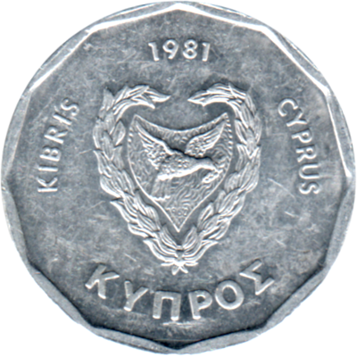 5 cents, 1981 Obverse
