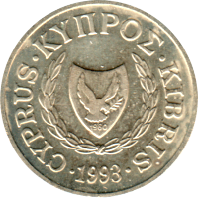 2 cents, 1993 Obverse