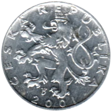 Preview 50 haleru, 2001 obverse