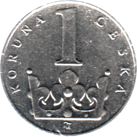 1 Koruna, 1994 Reverse