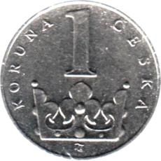Preview 1 Koruna, 1994 reverse