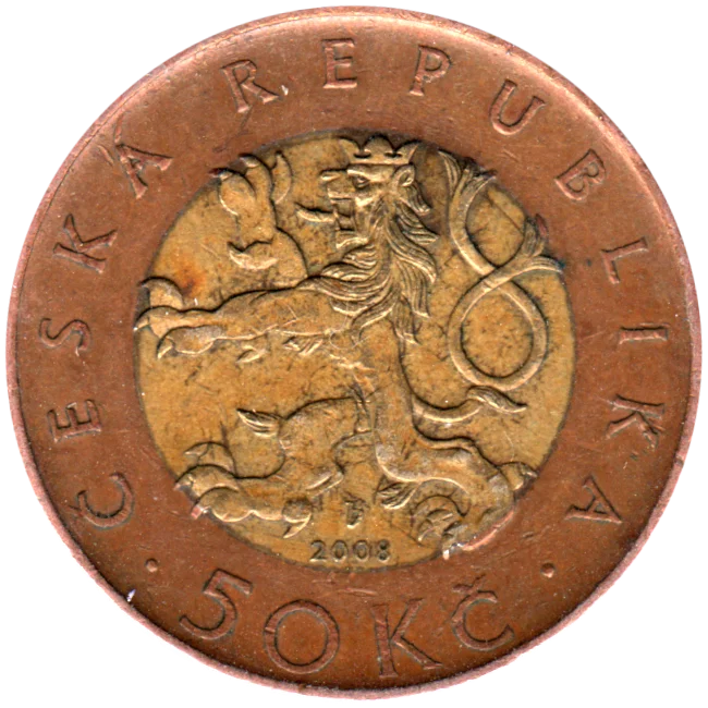 50 Korun, 2008 Obverse