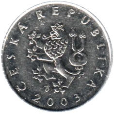 Preview 1 Koruna, 2003 obverse