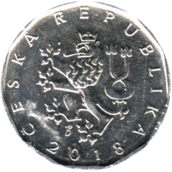 Preview 2 Korun, 2018 obverse