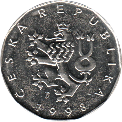 2 Korun, 1998 Obverse