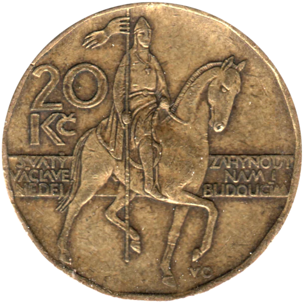 20 Korun, 2000 Reverse