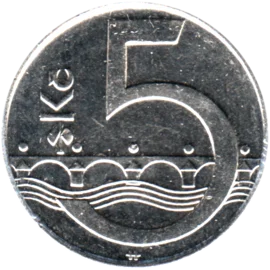 Preview 5 Korun, 2017 reverse