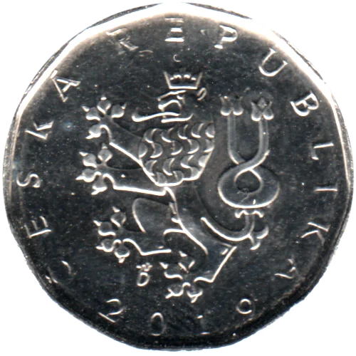 2 Korun, 2019 Obverse