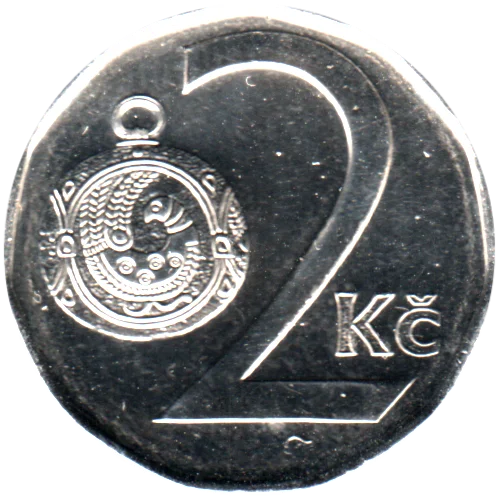 2 Korun, 2019 Reverse
