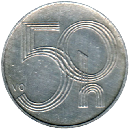 50 haleru, 2006 Reverse