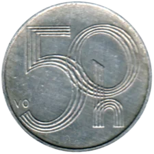 Preview 50 haleru, 2006 reverse