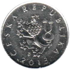 Preview 1 Koruna, 2013 obverse
