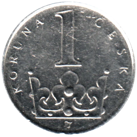 1 Koruna, 2013 Reverse