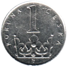 Preview 1 Koruna, 2013 reverse