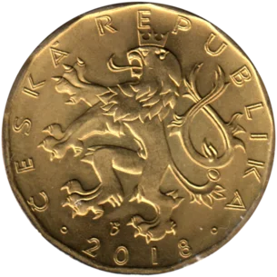 Preview 20 Korun, 2018 obverse