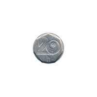 Preview 20 haleru, 1996 reverse
