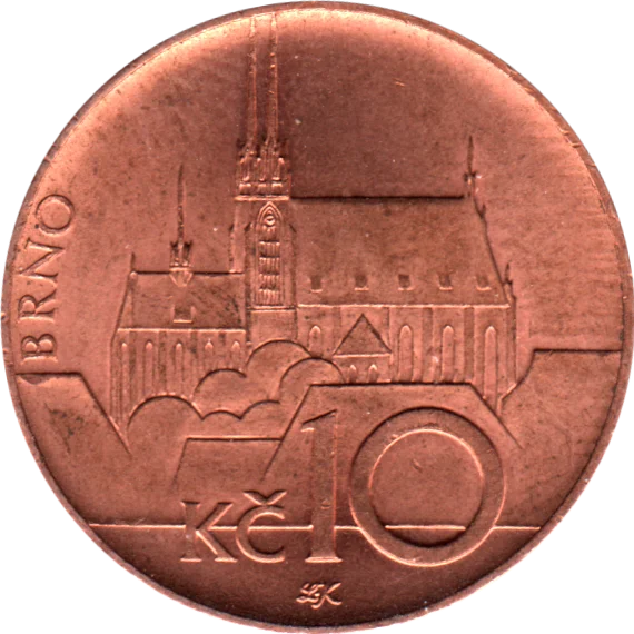 10 Korun, 2020 Reverse