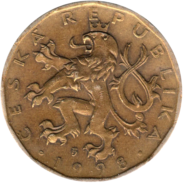 20 Korun, 1998 Obverse