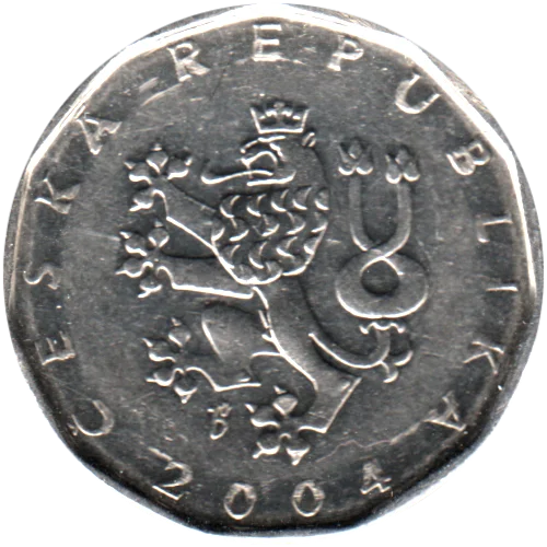 2 Korun, 2004 Obverse