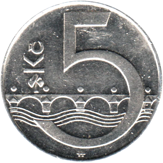 5 Korun, 2013 Reverse