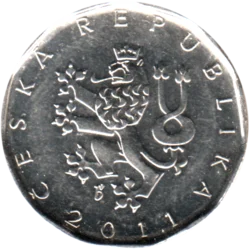 Preview 2 Korun, 2011 obverse