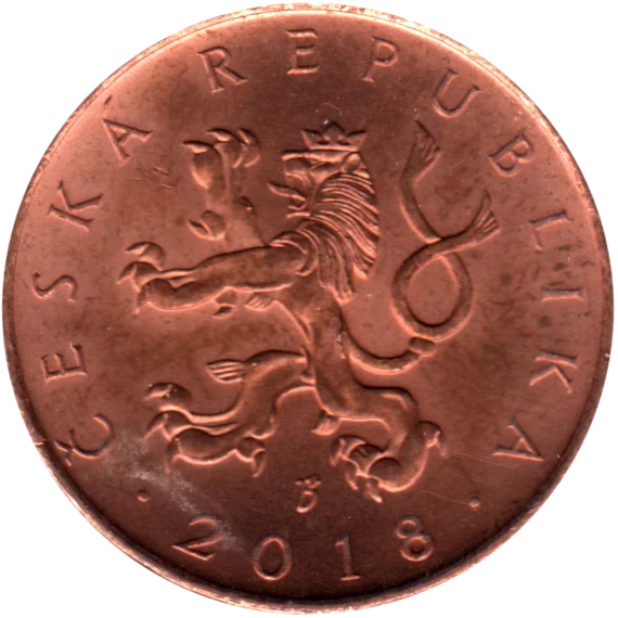 10 Korun, 2018 Obverse