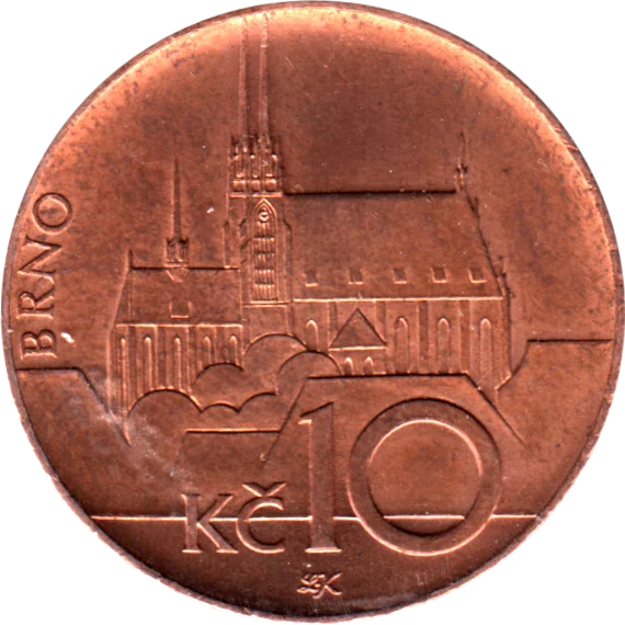10 Korun, 2018 Reverse