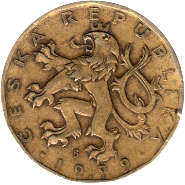 20 Korun, 1999 Obverse