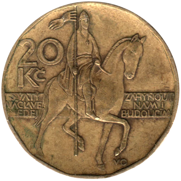 20 Korun, 1999 Reverse