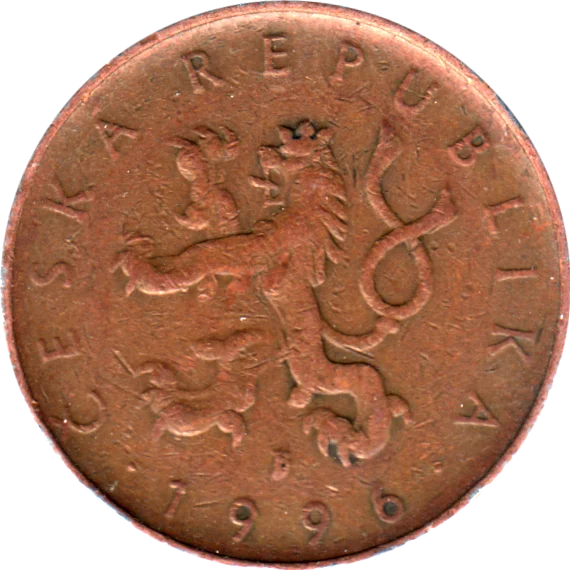10 Korun, 1996 Obverse