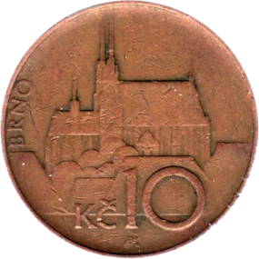 Preview 10 Korun, 1996 reverse