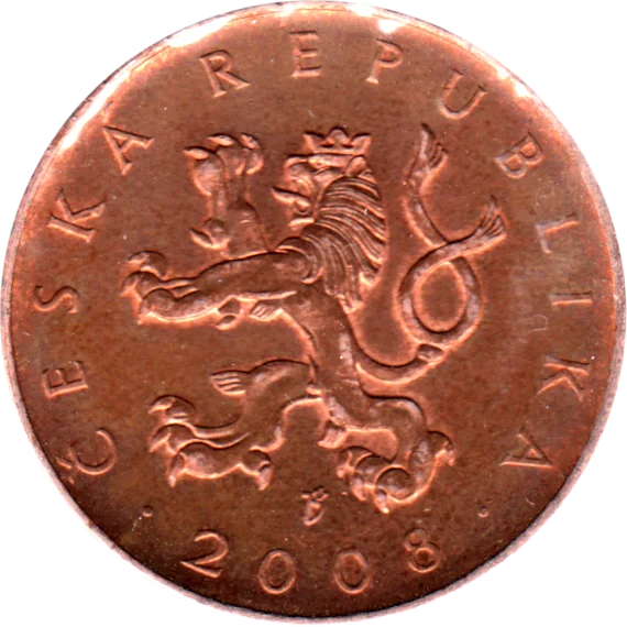 10 Korun, 2008 Obverse