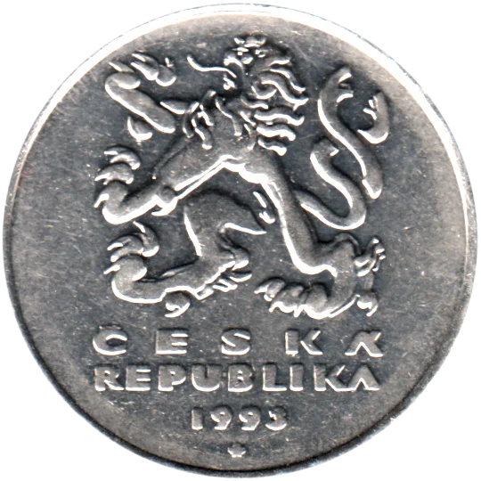 5 Korun, 1993 Obverse