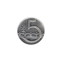 Preview 5 Korun, 1993 reverse