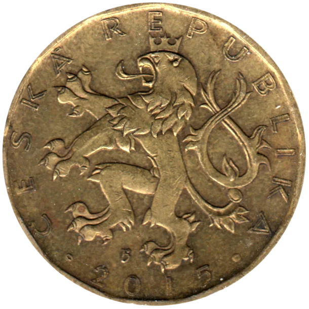 20 Korun, 2015 Obverse