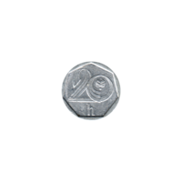 Preview 20 haleru, 1993 reverse