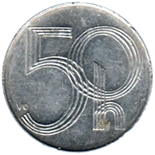 Preview 50 haleru, 1995 reverse