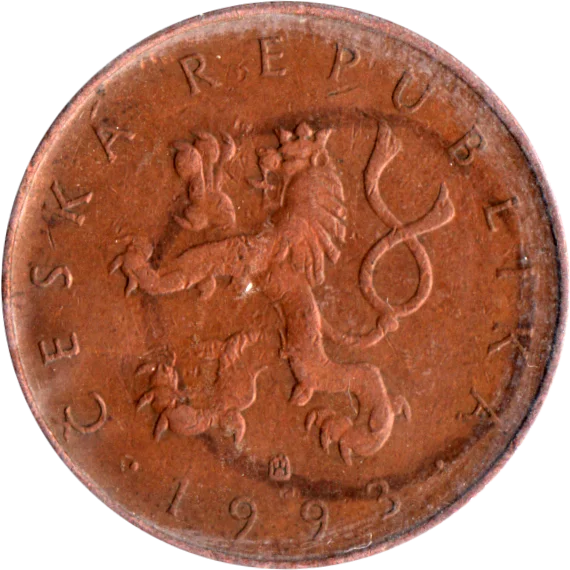 10 Korun, 1993 Obverse