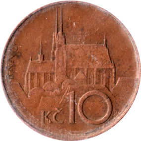 Preview 10 Korun, 1993 reverse
