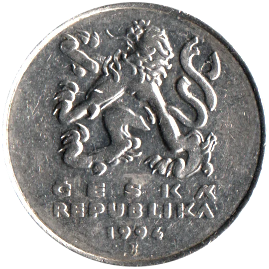 5 Korun, 1994 Obverse