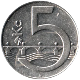 Preview 5 Korun, 1994 reverse