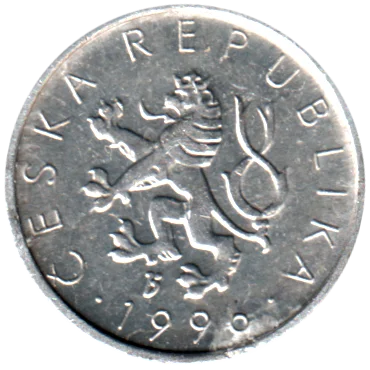 Preview 10 haleru, 1996 obverse