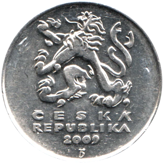 5 Korun, 2009 Obverse