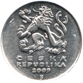 Preview 5 Korun, 2009 obverse