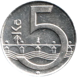 Preview 5 Korun, 2009 reverse
