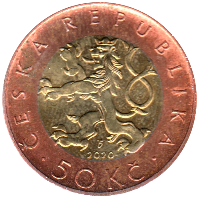 50 Korun, 2020 Obverse