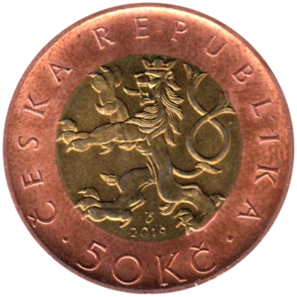 Preview 50 Korun, 2019 obverse