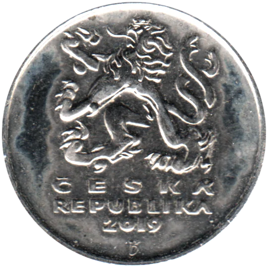 5 Korun, 2019 Obverse
